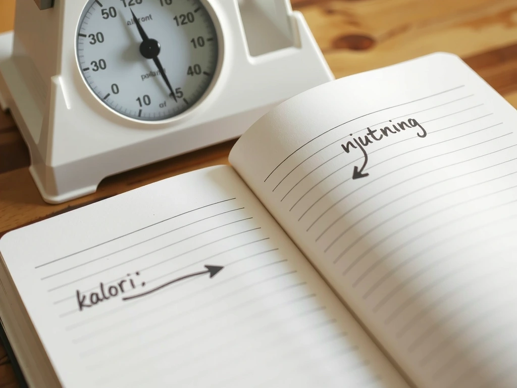 Handskrivna anteckningar kring balans