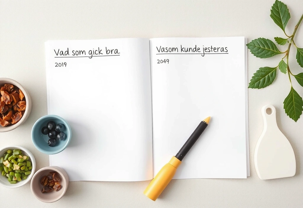 Matrutt med justeringar